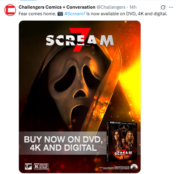 Challengers Comics - X Post